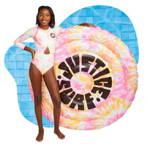 Justice 5ft Floating Island Pool Float